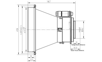 Моторизованные объективы 125 мм f/1,0 для тепловидения LWIR